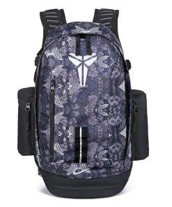 Kobe Bryant Mamba Multi-color Black/Grey Pattern Basketball Backpack