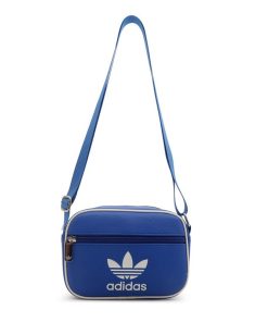 Adidas Adicolor Classic Mini Faux Leather Airliner/ Side Bag 'Blue'