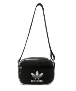 Adidas Adicolor Classic Mini Faux Leather Airliner/ Side Bag 'Black'