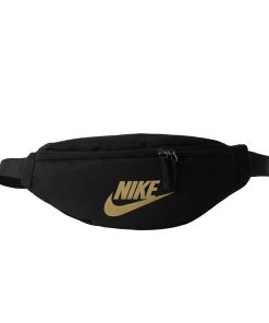 Nike Heritage Waistpack/ Side Bag 'Black/Gold'