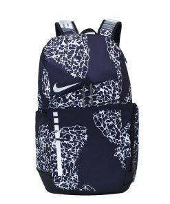 Premium Basketball Graphic Backpack for Sports Gym School & Travel 'Dark Blue'