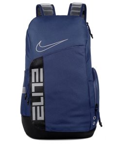 Professional Elite Hoops Athlete Gear Multiple Compartments Backpack 'Navy Blue'