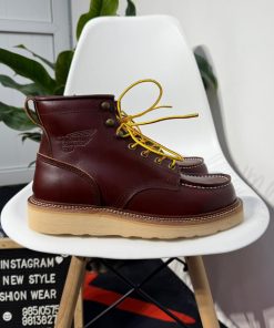 Red Wing Classic Moc-toe Boots 'Burgundy'