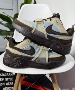 Travis Scott x Nike Zoom Field Jaxx sneaker in the 'Leche Blue'
