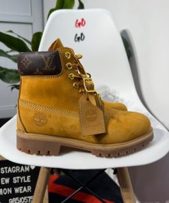 Timberland Luxury Pattern 6 Inch Waterproof Boot 'LV. Monogram Collar'