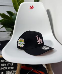 New Era 9FORTY A-Frame Los Angeles Dodgers Snapback 'Black/Pink'