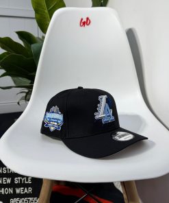 New Era Los Angeles Dodgers 9FORTY Blue/Black Snapback Cap