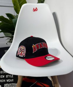 New Era Anaheim Angels 50th Anniversary SP 59Fifty Red/Black Snapback Cap