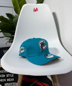 New Era Miami Dolphins 9FORTY A-Frame Teal Snapback Cap