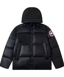 Canada Goose Crofton Puffer Jacket 'Black'