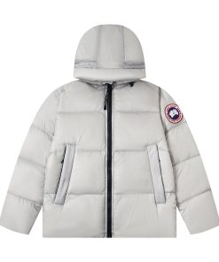 Canada Goose Crofton Puffer Jacket 'Silver'