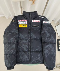 Descente Men's Swiss Ski Team Replica Insulated Ski Jacket 'Black'