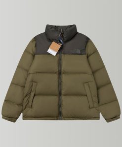 The North Face Men's 1996 Retro Nuptse Jacket 'Two-tone Olive Green & Black'