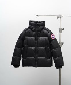 Canada Goose Crofton Puffer Jacket 'Black'