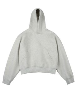 Heavy Hood Washed Cotton Hoodie 'Off White'
