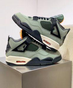 Jordan-4 Retro Defeated 'Deep Green'