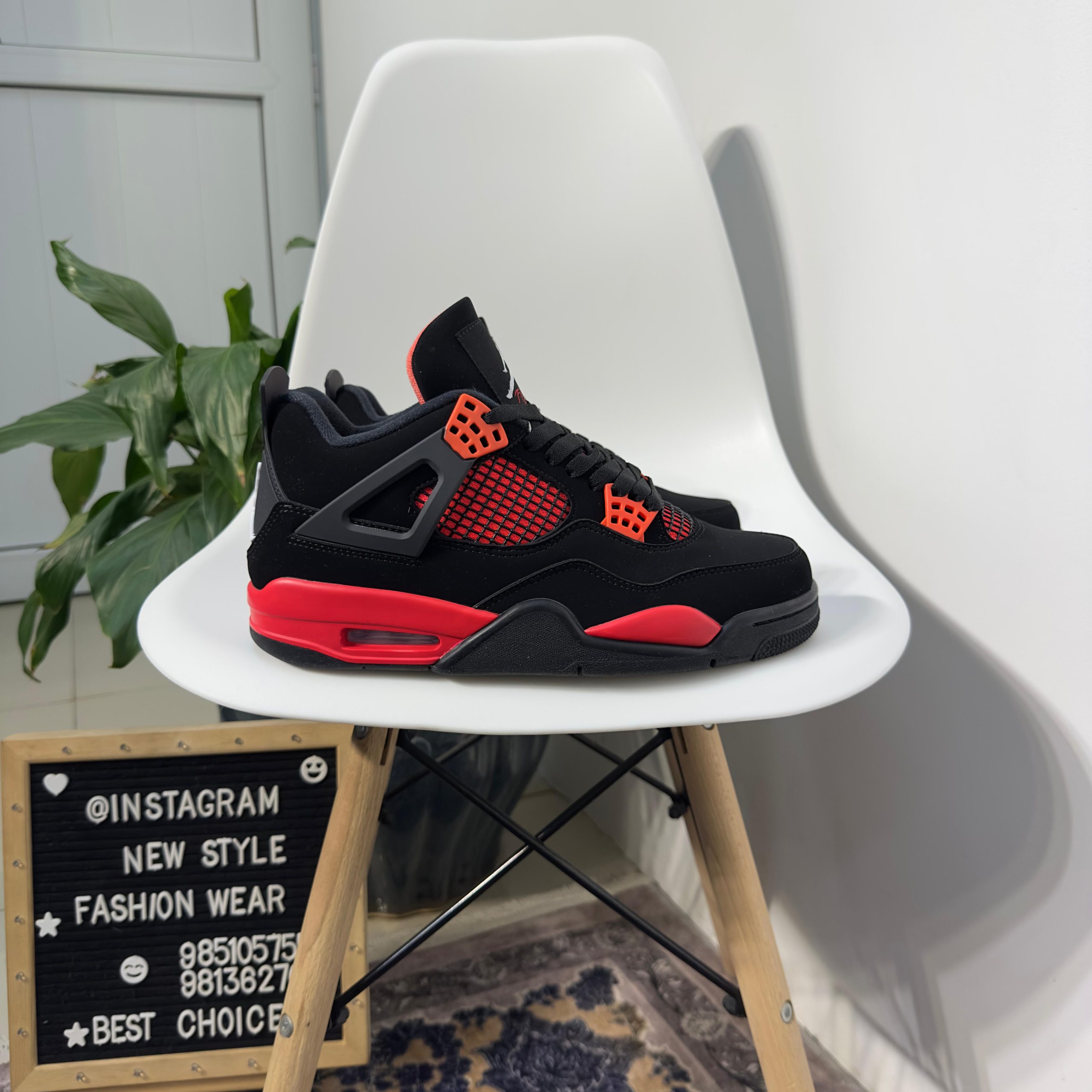 Jordan-4 Retro 'Red Thunder' - Image 7