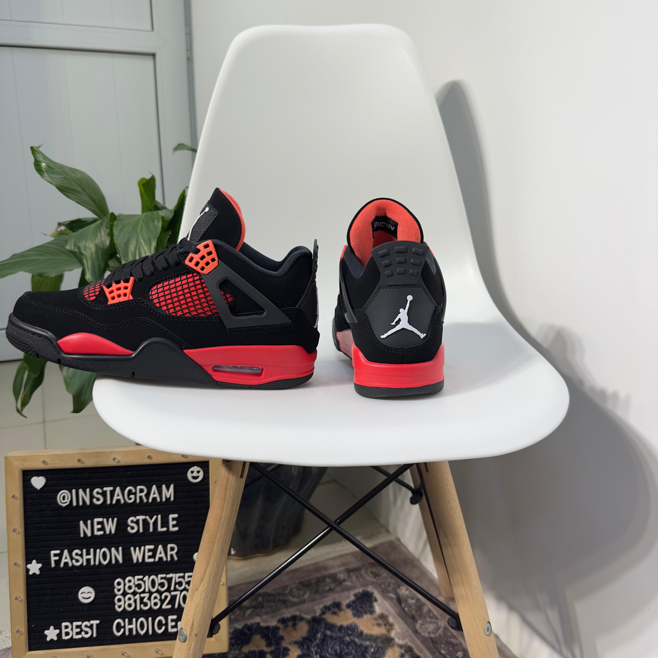 Jordan-4 Retro 'Red Thunder' - Image 8