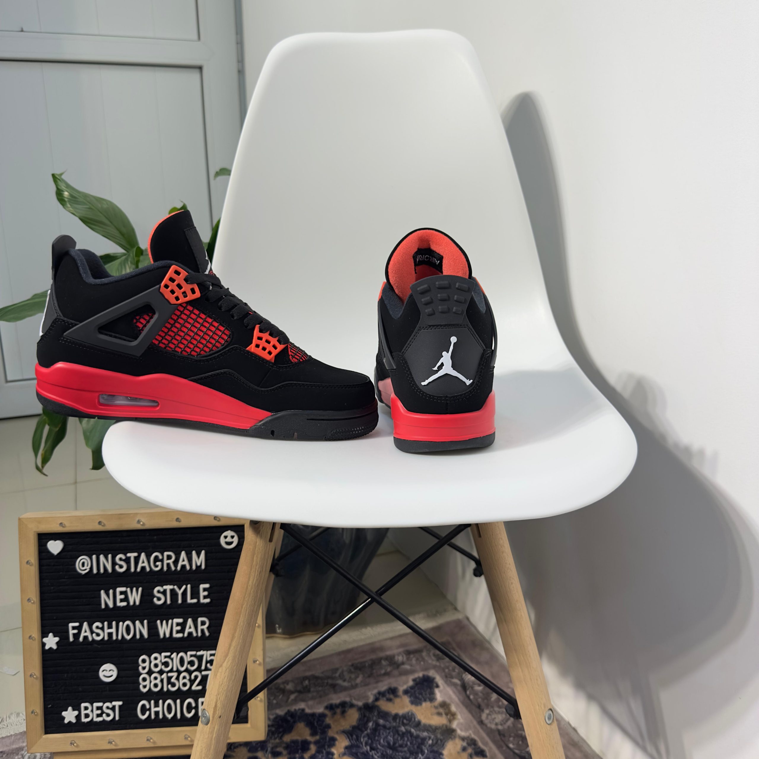 Jordan-4 Retro 'Red Thunder' - Image 9