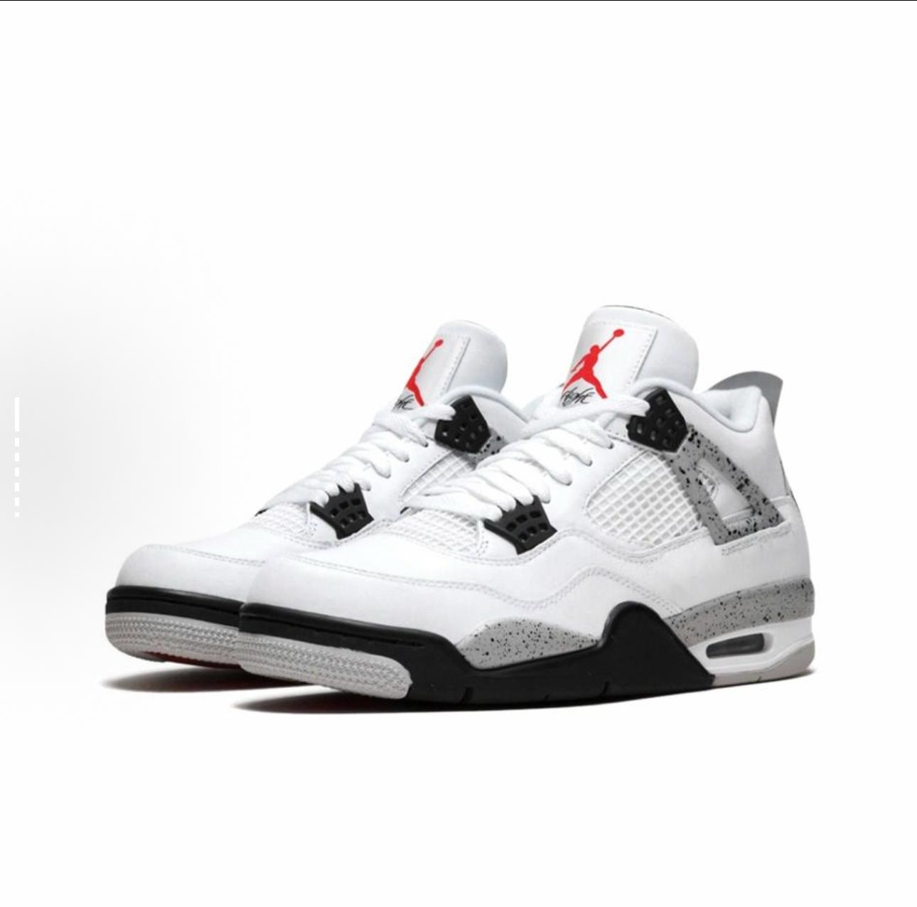Jordan-4 Retro 'White Cement' - Image 3