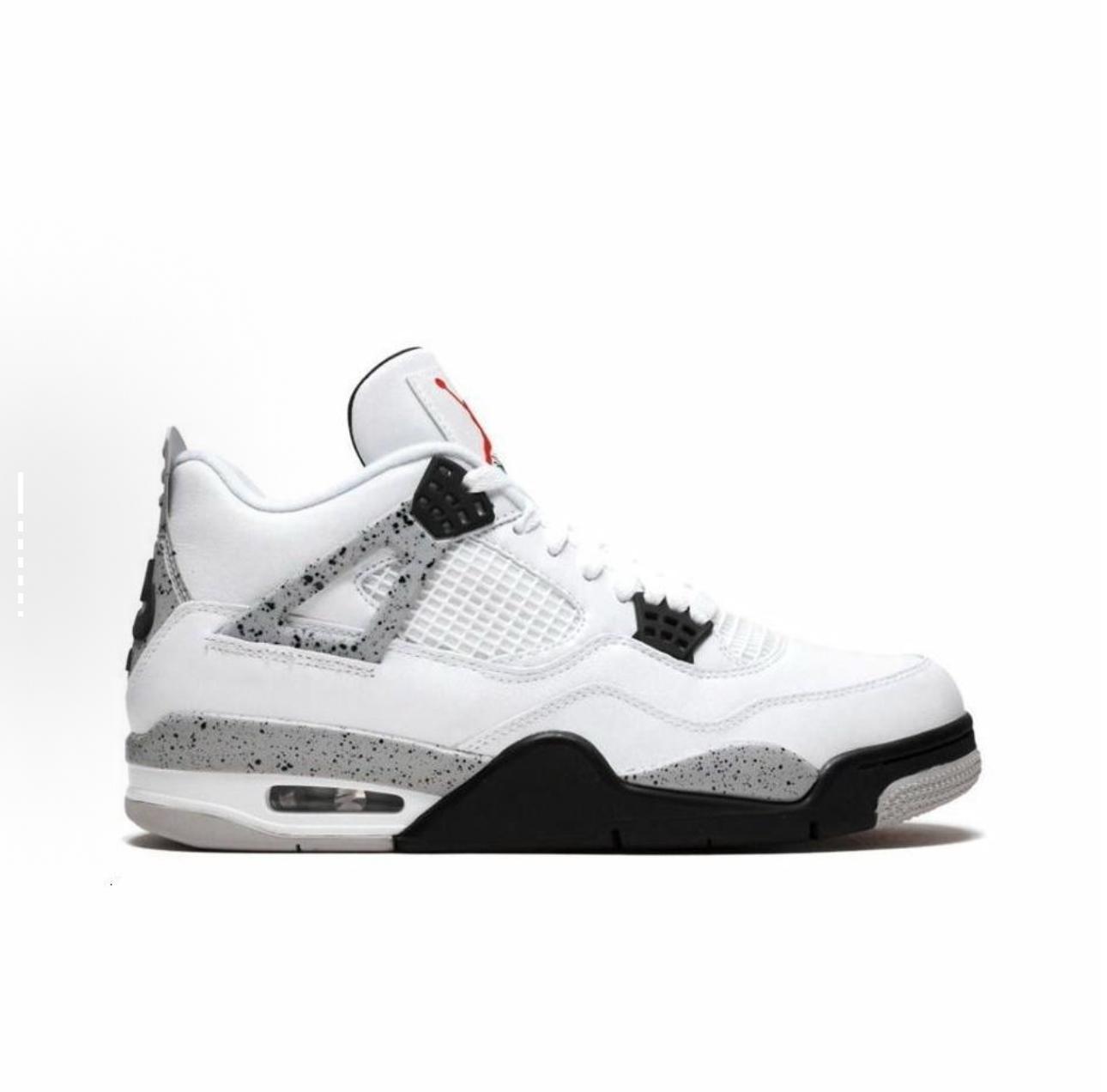 Jordan-4 Retro 'White Cement' - Image 2