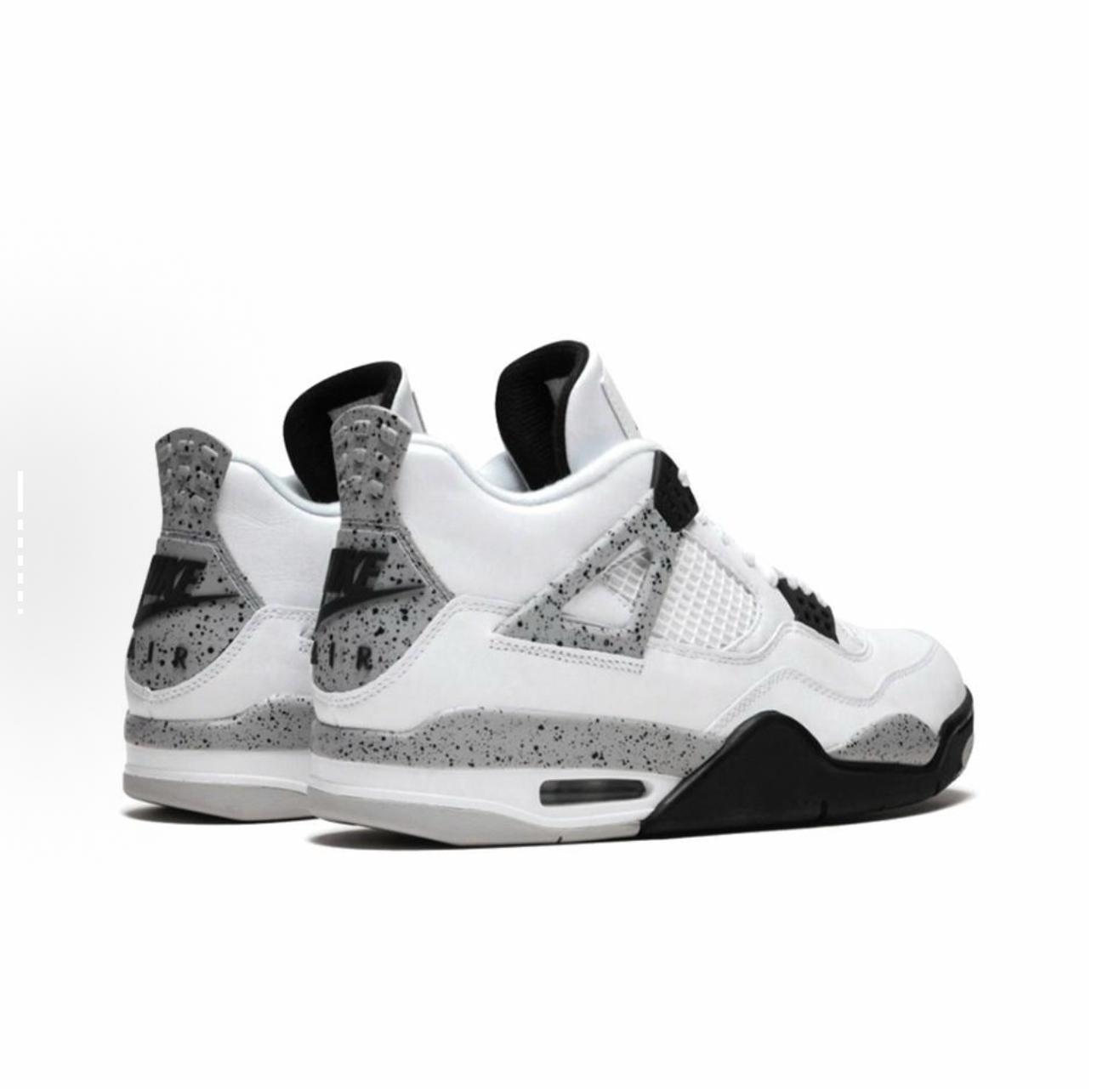 Jordan-4 Retro 'White Cement' - Image 4