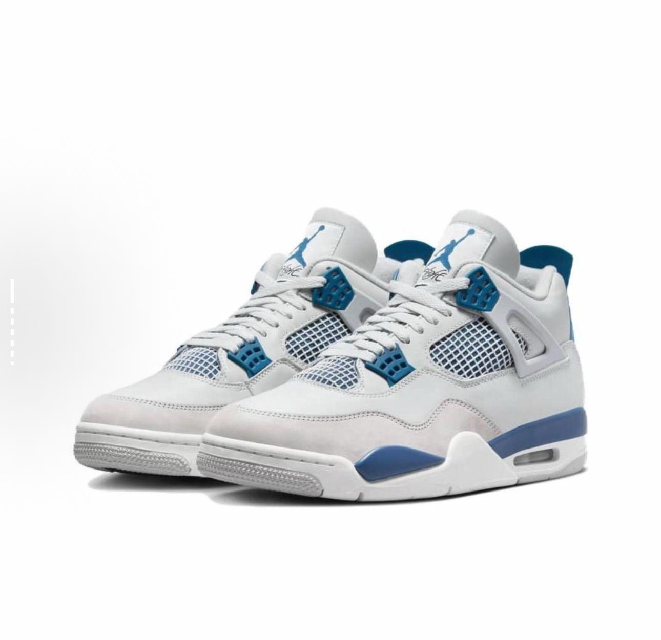 Jordan-4 Retro 'Military Blue' - Image 3