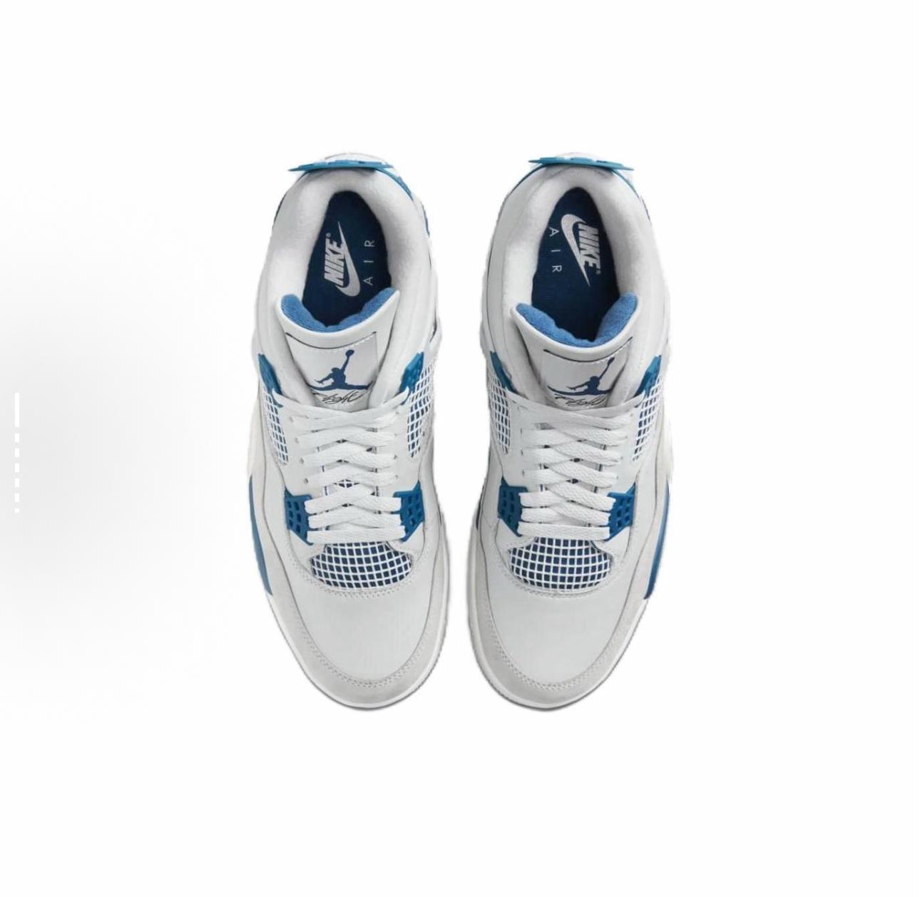 Jordan-4 Retro 'Military Blue' - Image 4
