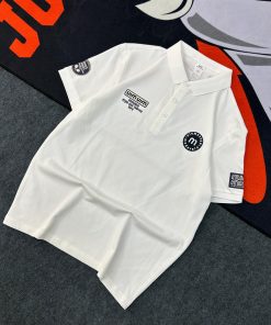 UIM UIM Moderna Tshirt-Half Polo 'White'