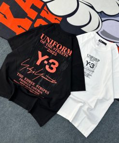 Y-3 Yohji Yamamoto x Three Stripes T-Shirt 'Black'