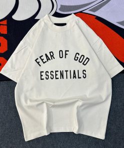 Essentials Fear of God Tshirt-Half 'Cream'