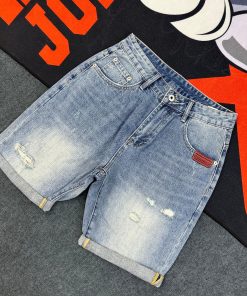 Summer Denim Half Pant 'Blue Mist'