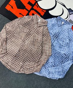 Checkered Casual Shirt 'Brown'