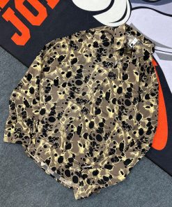 Dappled Pattern Long Sleeve Shirt