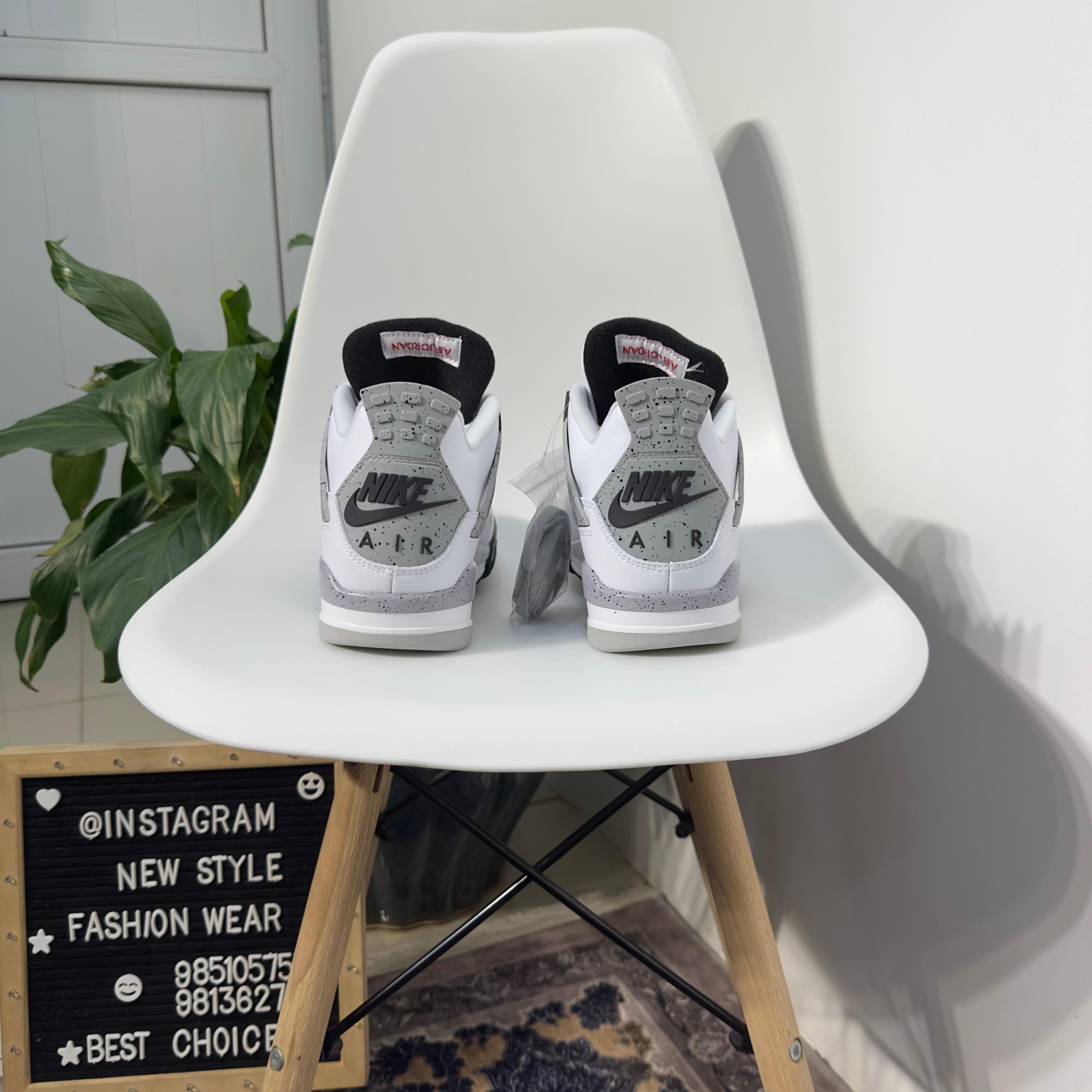 Jordan-4 Retro 'White Cement' - Image 7