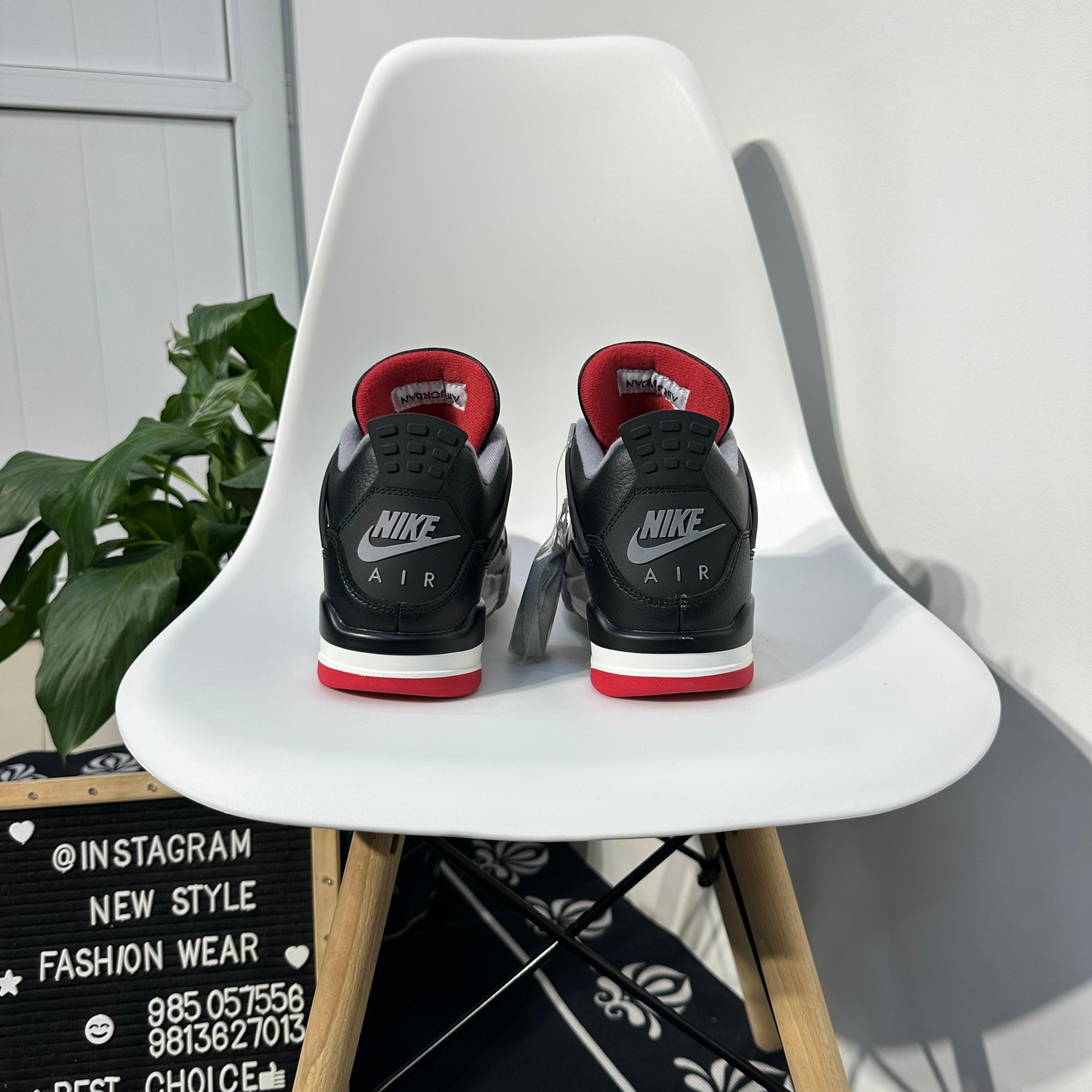 Jordan-4 Retro 'Bred' - Image 10