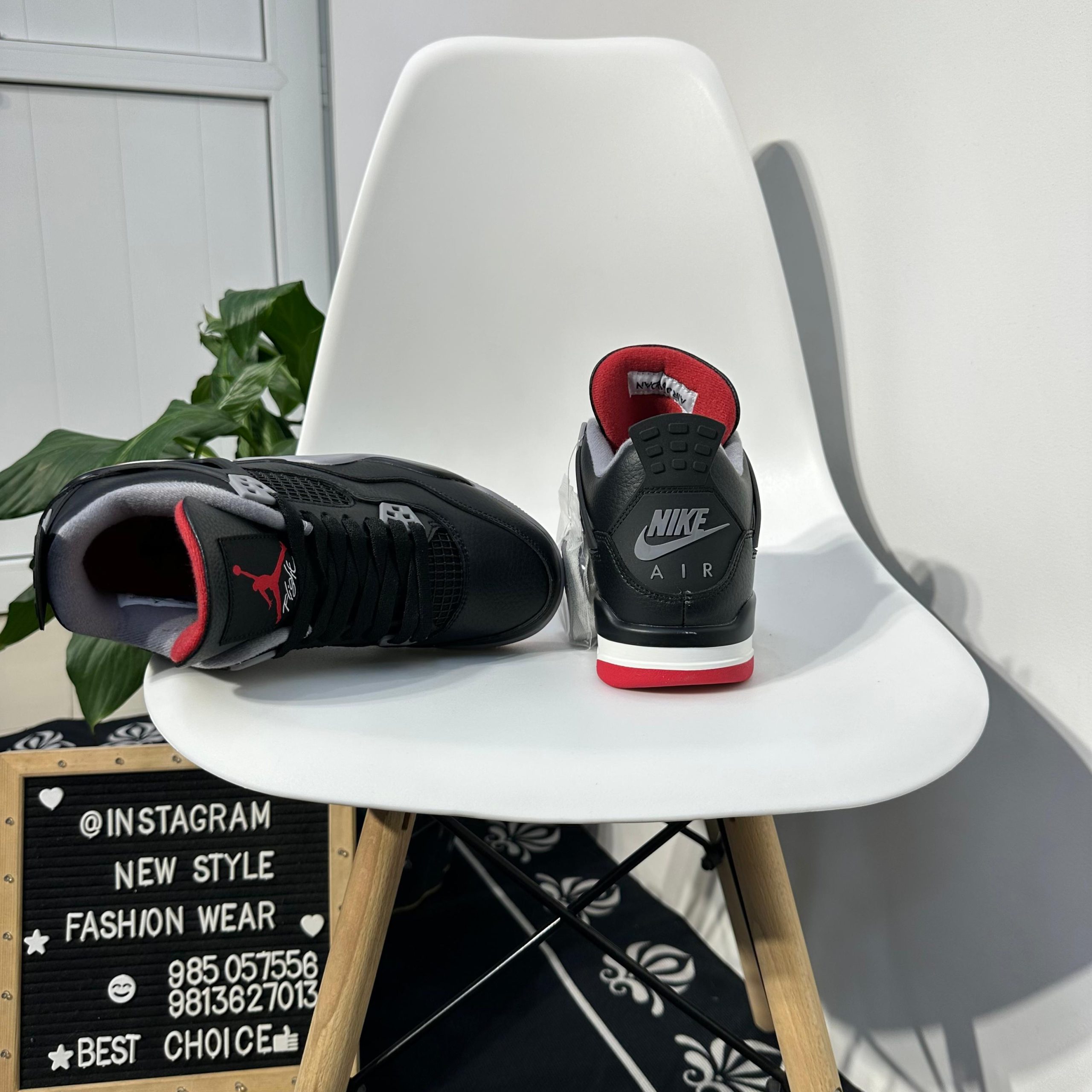 Jordan-4 Retro 'Bred' - Image 11