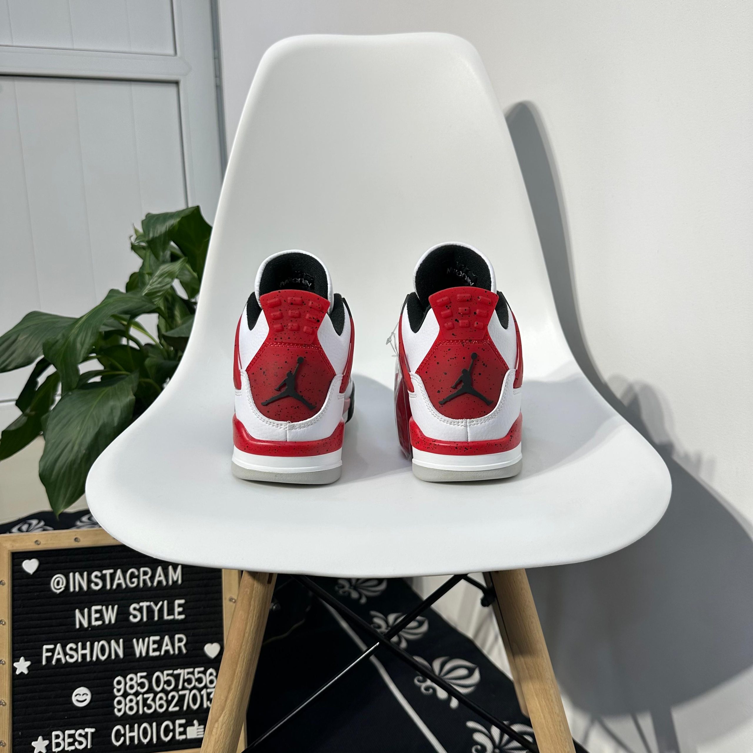 Jordan-4 Retro 'Red Cement' - Image 9