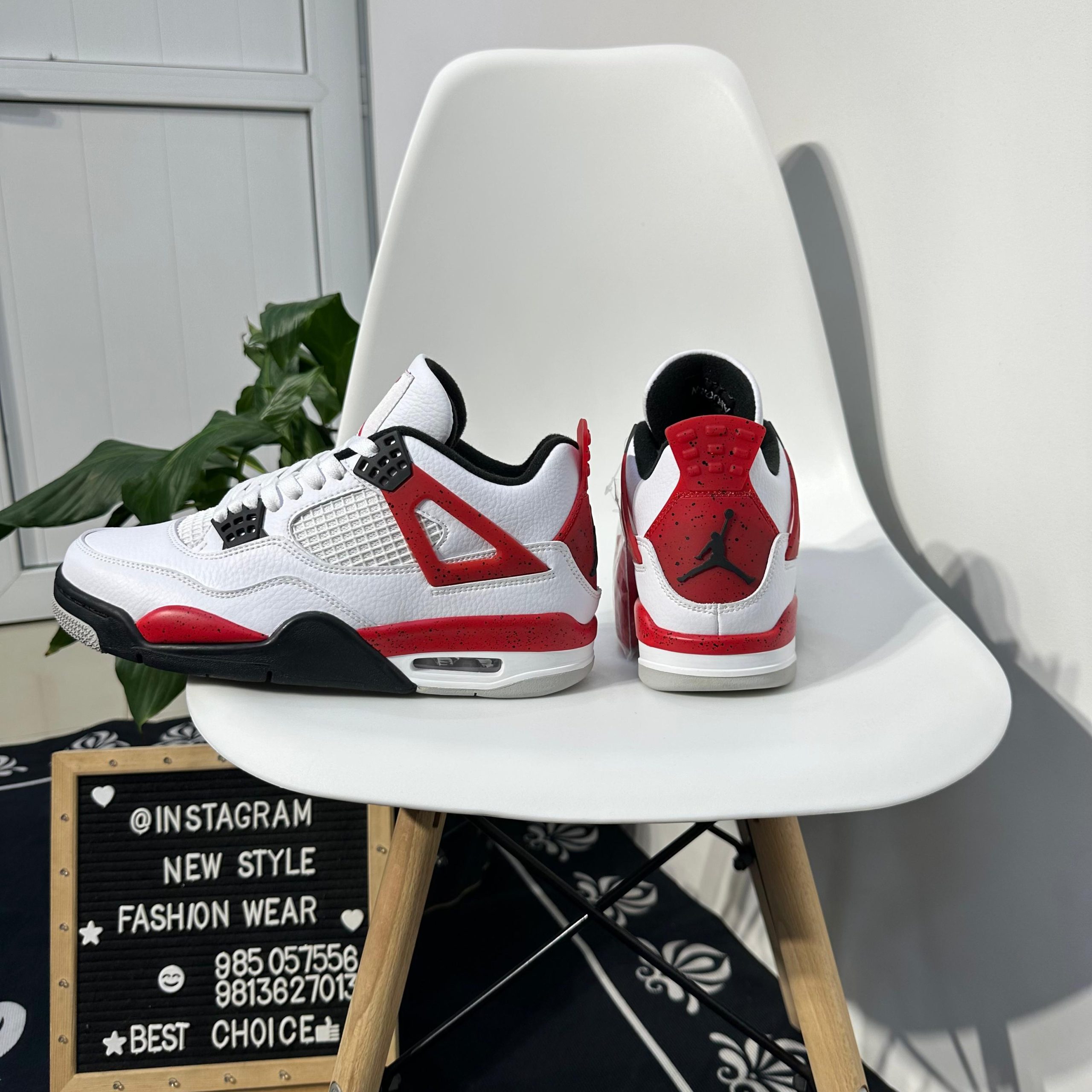 Jordan-4 Retro 'Red Cement' - Image 7