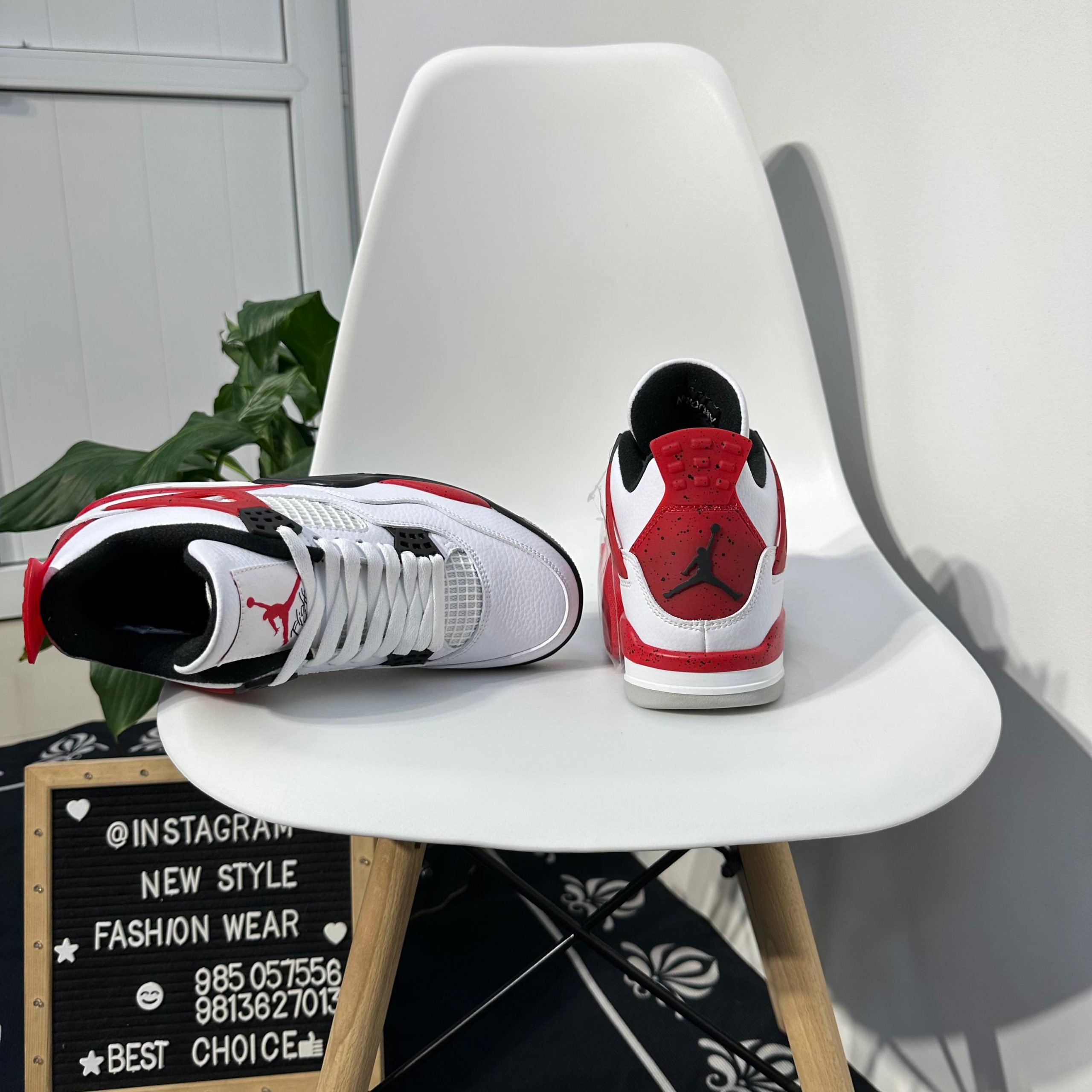 Jordan-4 Retro 'Red Cement' - Image 10
