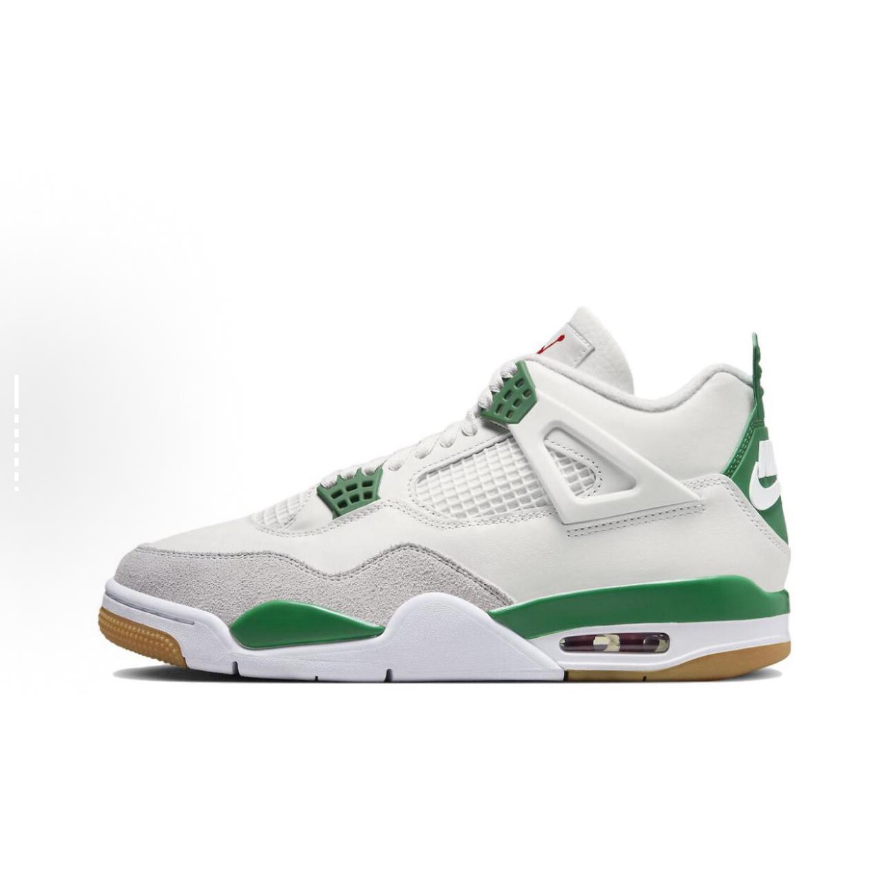 Jordan-4 Retro SB 'Pine Green'