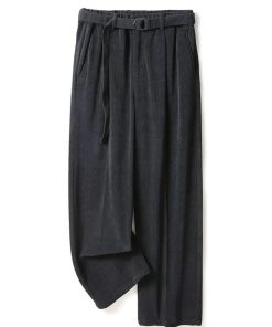 Plain Casual Coutrise Pant 'Black'