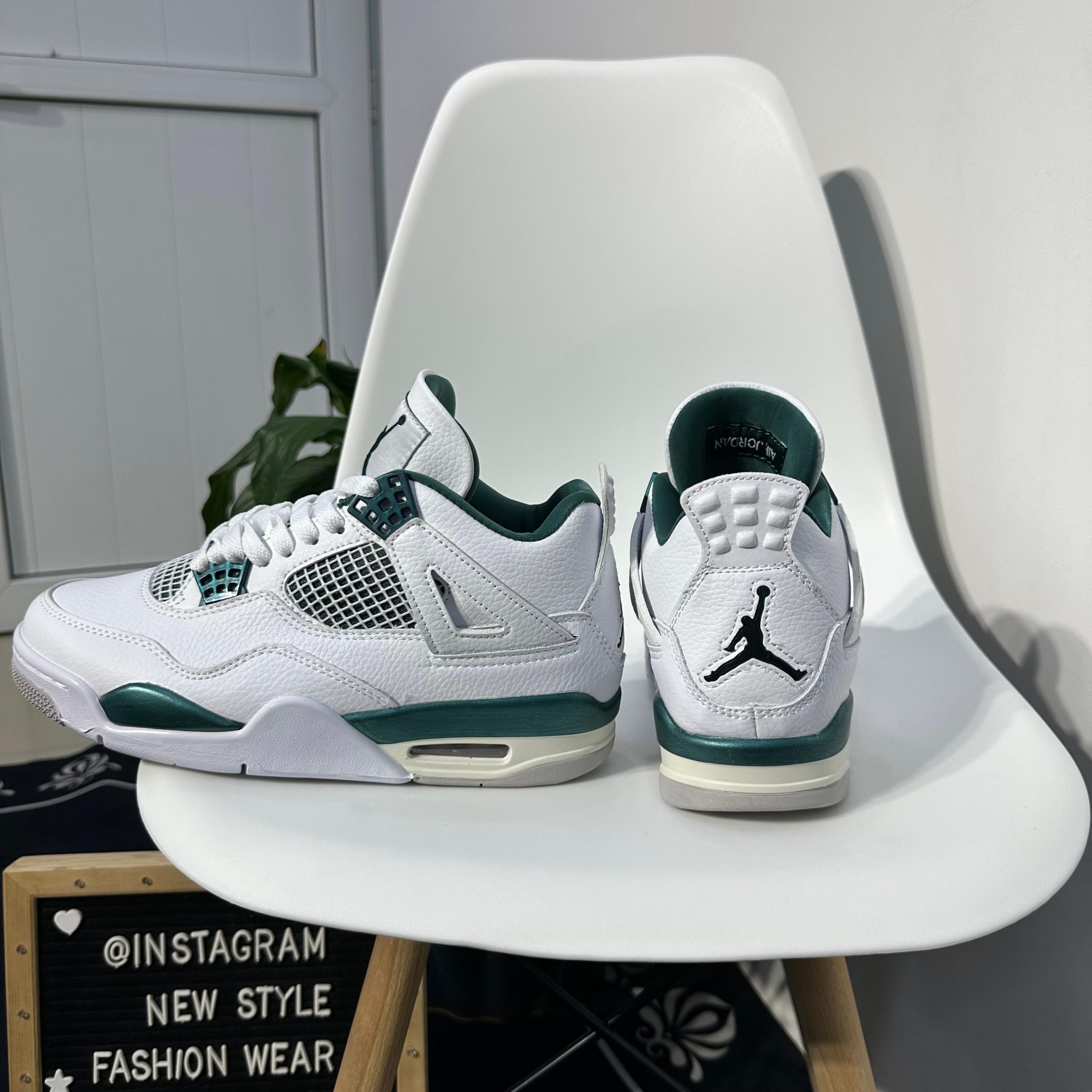 Jordan-4 Retro 'Oxidized Green' - Image 8