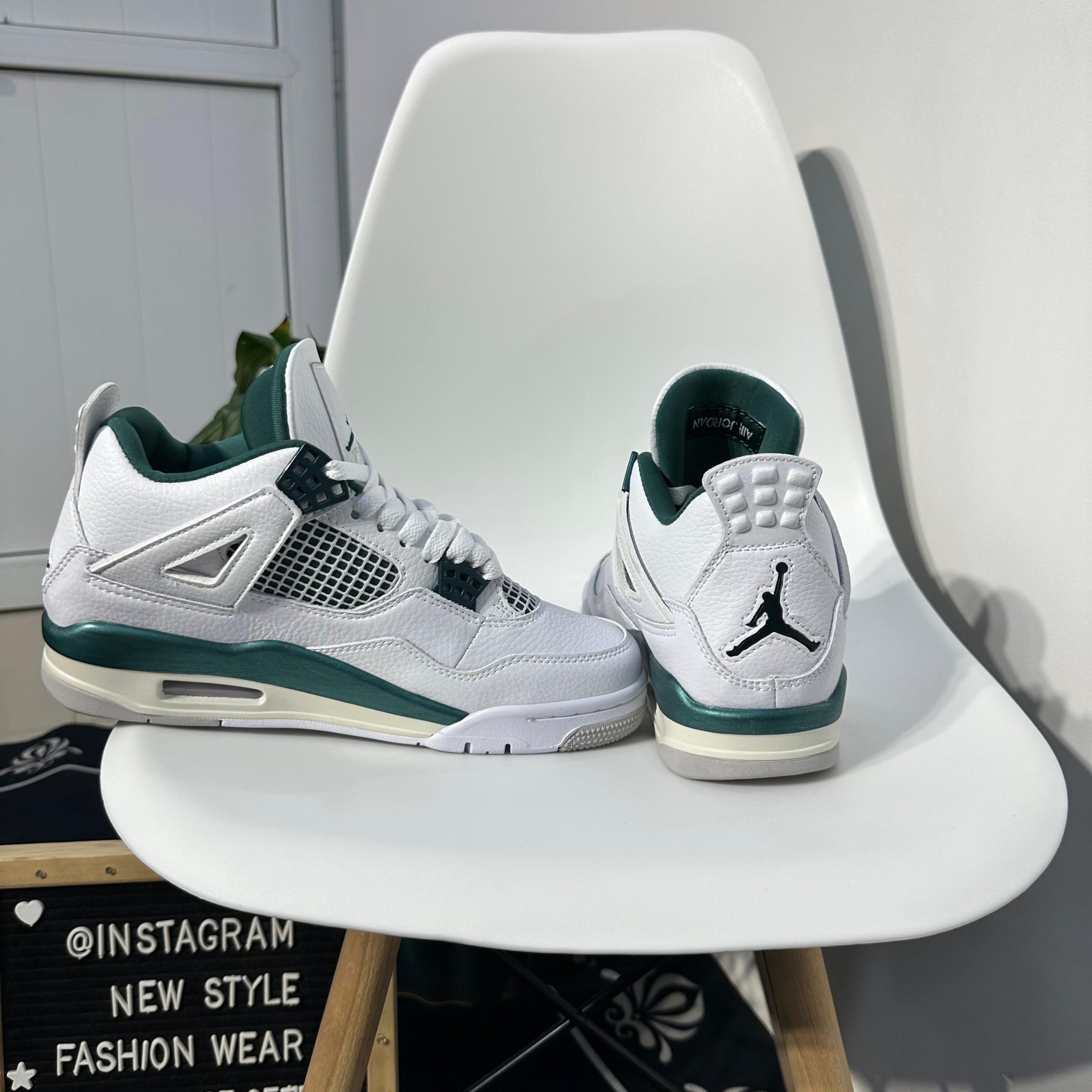Jordan-4 Retro 'Oxidized Green' - Image 9