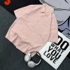 Premium Lightweight Plain Half-Shirt 'Peach'