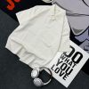 Premium Lightweight Plain Half-Shirt 'OFF-White'