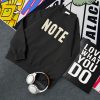 Crewneck Sweatshirt NOTE Graphic 'Dark Grey'