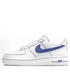 Nike Air Force 1 '07 LV8 trainers 'White /Deep Royal Blue'