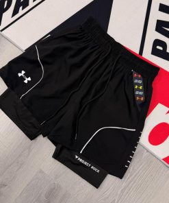Under Armour Men's Project Rock training Shorts Half Pant 'Black'