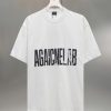 Agaicnelab White Tshirt-Half